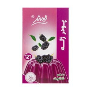 مسحوق هلام التوت الأسود 100 غرام مسحوق هلام التوت الأسود 100 غرام